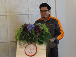 กล่าวต้อนรับผู้เข้ารับการฝึกอบรมโดยทีมงานฝึกอบรม