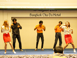 คลายเครียดระหว่างการฝึกอบรม