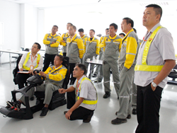 ฝึก และทดสอบปฏิกิริยาการตอบสนองในสถานการณ์ฉุกเฉินด้วยเครื่อง Driving Simulator