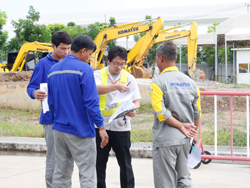 สรุปผลการฝึก และประเมินทักษะการขับรถเชิงป้องกันอุบัติเหตุรายบุคคลโดยครูฝึกประจำรถ