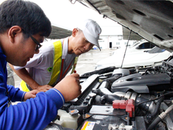 การตรวจสอบและเตรียมความพร้อมของยานพาหนะก่อนการเดินทาง Basic Maintenance