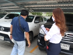 การตรวจสอบความปลอดภัยรอบตัวรถ