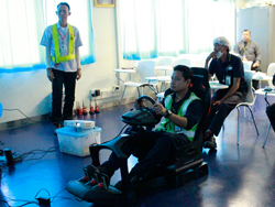 ฝึก และทดสอบปฏิกิริยาการตอบสนองในสถานการณ์ฉุกเฉินด้วยเครื่อง Driving Simulator