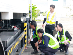 ตรวจสอบ และเตรียมความพร้อมของยานพาหนะก่อนการเดินทาง