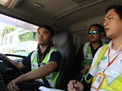ฝึก และประเมินทักษะการขับรถเชิงป้องกันอุบัติเหตุบนการจราจรจริง On Road Evaluate
