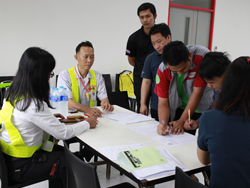 ลงทะเบียนรับเอกสารประกอบกิจกรรมฝึกอบรม