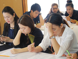 ทดสอบความรู้ก่อน และหลังการฝึกอบรม