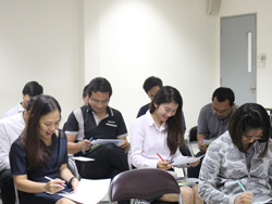ทดสอบความรู้ก่อน และหลังการฝึกอบรม