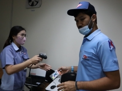 ลงทะเบียนรับเอกสารประกอบการฝึกอบรม