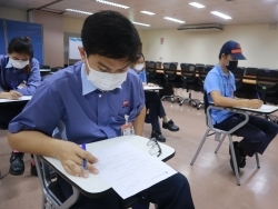 ทดสอบความรู้ก่อน และหลังการฝึกอบรม		