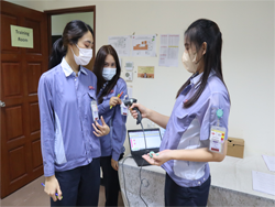 ลงทะเบียนรับเอกสารประกอบการฝึกอบรม