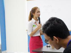 กล่าวต้อนรับพร้อมแนะนำกิจกรรมฝึกอบรม