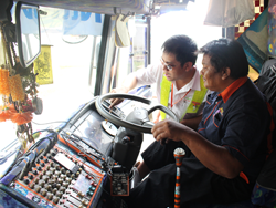 การตรวจสอบ และเตรียมความพร้อมของยานพาหนะเบื้องต้นประจำวันภาคปฏิบัติ