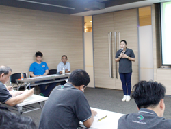 กล่าวต้อนรับพร้อมแนะนำกิจกรรมฝึกอบรม