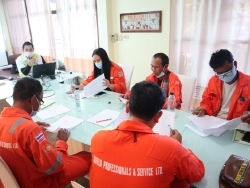 ลงทะเบียนทดสอบความรู้ก่อน และหลังการฝึกอบรม