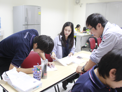 ลงทะเบียนรับเอกสารประกอบการฝึกอบรม