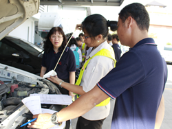 การตรวจสอบและบำรุงรักษารถยนต์