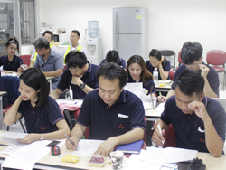 ทดสอบความรู้หลังการฝึกอบรม