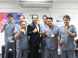 ให้รางวัลกับกลุ่มที่สามารถทำคะแนนได้สูงสุด