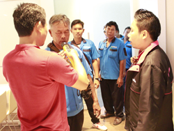 ตรวจสอบความพร้อมก่อนเริ่มปฏิบัติงาน