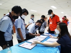 ลงทะเบียนรับเอกสารประกอบการฝึกอบรม