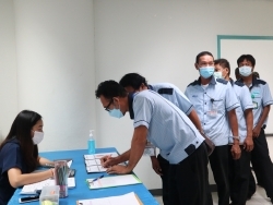 ลงทะเบียนรับเอกสารประกอบการฝึกอบรม
