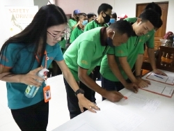 ลงทะเบียนรับเอกสารประกอบการฝึกอบรม