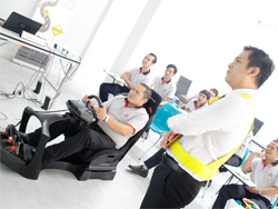 ฝึก และทดสอบปฏิกิริยาการตอบสนองในสถานการณ์ฉุกเฉิน