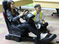 ฝึก และทดสอบปฏิกิริยาการตอบสนองในสถานการณ์ฉุกเฉินด้วยเครื่อง Driving Simulator