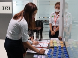 ลงทะเบียนรับเอกสารประกอบการฝึกอบรม