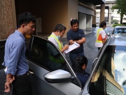 การตรวจสอบความปลอดภัยรอบตัวรถก่อนการเดินทาง