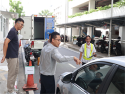 การตรวจสอบความปลอดภัยรอบตัวรถด้วยกระบวนการ KYT