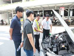 การตรวจสอบและเตรียมความพร้อมของยานพาหนะ