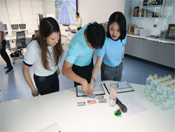 ลงทะเบียนทดสอบความรู้ก่อน และหลังการฝึกอบรม