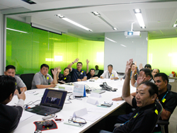 การระดมสมอง และการทำงานร่วมกัน