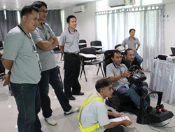 ฝึก และทดสอบปฏิกิริยาการตอบสนองในสถานการณ์ฉุกเฉินด้วยเครื่อง Driving Simulator