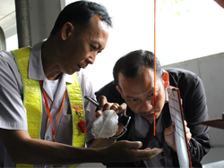 การตรวจสอบการทำงานของระบบน้ำมันหล่อลื่น และของเหลวภายในรถยนต์
