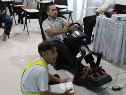 ฝึก และทดสอบปฏิกิริยาการตอบสนองในสถานการณ์ฉุกเฉินด้วยเครื่อง Driving Simulator