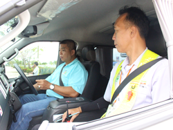 ฝึก และประเมินทักษะการขับรถเชิงป้องกันอุบัติเหตุบนการจราจรจริง On Road Evaluate