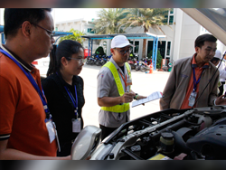 ตรวจสอบ และเตรียมความพร้อมของยานพาหนะก่อนการเดินทาง Pre-Trip Inspection