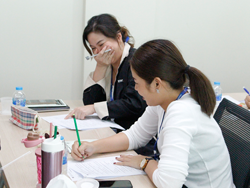 ทดสอบความรู้ก่อน และหลังการฝึกอบรม