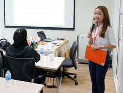 กล่าวต้อนรับพร้อมแนะนำวิทยากร และกิจกรรมฝึกอบรม
