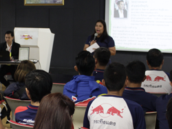 กล่าวต้อนรับพร้อมเปิดการฝึกอบรม