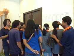 ตรวจสอบผลคะแนนสอบก่อนการอบรม
