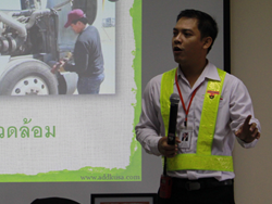เทคนิคการขับรถบรรทุกอย่างปลอดภัย โดยอาจารย์อภิรัติ  คำสายพรม