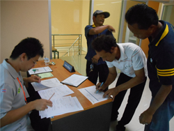 ลงทะเบียนรับเอกสาร