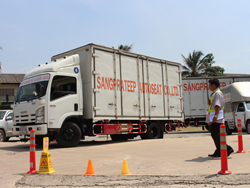 ทดสอบการขับรถเชิงสถานการณ์ ในด่านการทดสอบต่างๆ