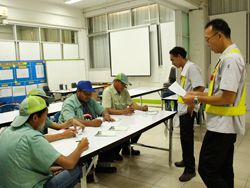สรุปผลการฝึกอบรมรายบุคคล โดยครูฝึกให้คำแนะนำเพิ่มเติม