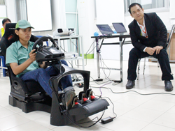 ฝึก และทดสอบปฏิกิริยาการตอบสนองในสถานการณ์ฉุกเฉินด้วยเครื่อง Driving Simulator