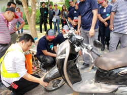 การตรวจสอบ และเตรียมความพร้อมของยานพาหนะก่อนการเดินทาง